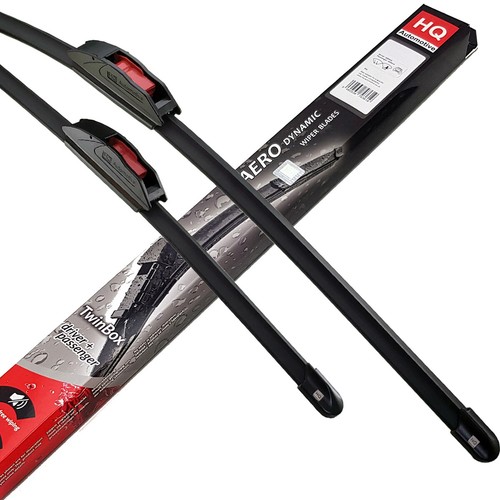 Wiper Blades Fit SUBARU Impreza Estate 2000-2007 HQ AUTOMOTIVE Front Wipers 2pcs - Picture 11 of 11