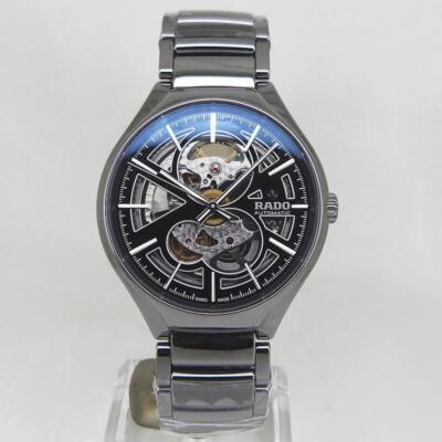 RADO Watch R27510152 True Automatic Open Heart Black High