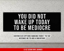 Motivational Home Gym Wall Art - Large Quote - Weightlifting
