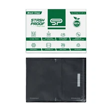 Stash Proof 15" x 20" Resealable Zipper Vacuum Seal Bags (50 Count) 5.5 Mil