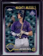 WALKER JENKINS 2024 Topps Pro Debut Chrome #PDC-196 RC Minnesota Twins Qty