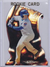 JAVIER BAEZ ROOKIE CARD Bowman Chrome FIRE DIE-CUT RC Chicago Cubs Baseball HOT!