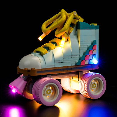 LocoLee LED Licht Kit für Lego Creator 3in1 Toys 31148 Retro Roller Skate Licht