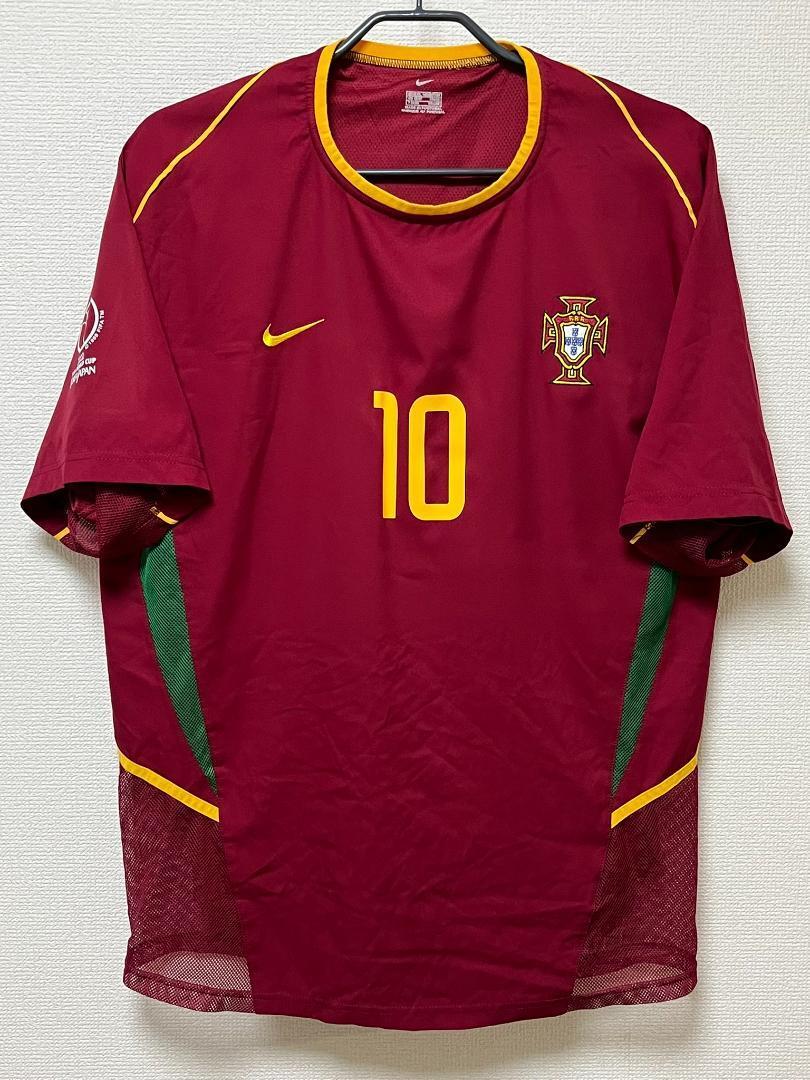 Nike ポルトガル代表 Rui Costa 10番ジャージ Vintage Rui Costa Portugal 2002 World Cup Size XL Nike