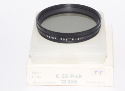 Leitz Leica   Filter Black E55  P-cir  13335 Mint