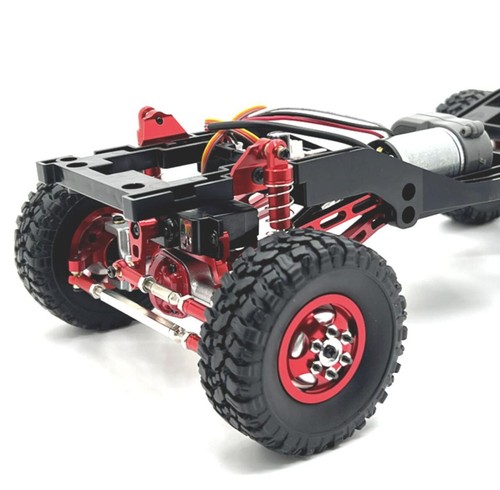 Aluminum Metal Upgrade Parts Silver For Rc 1/12 MN168 4WD Off-Road Crawler car - Picture 20 of 49