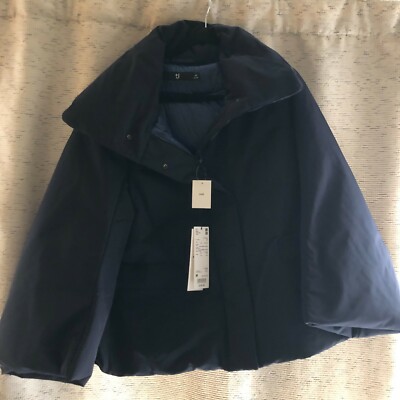 UNIQLO Jil Sander +J Women Hybrid Down Jacket NWT Navy