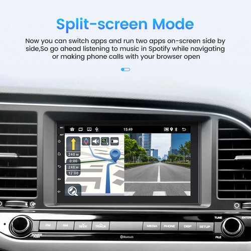 7" Doppel 2Din Autoradio Stereo Bluetooth Touchscreen WiFi GPS Navi MP5 Player - Bild 13 von 14