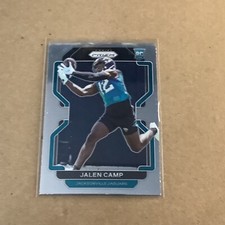 2021 Panini Prizm NFL Football Jalen Camp #410 Base Rookie RC Jaguars A-50