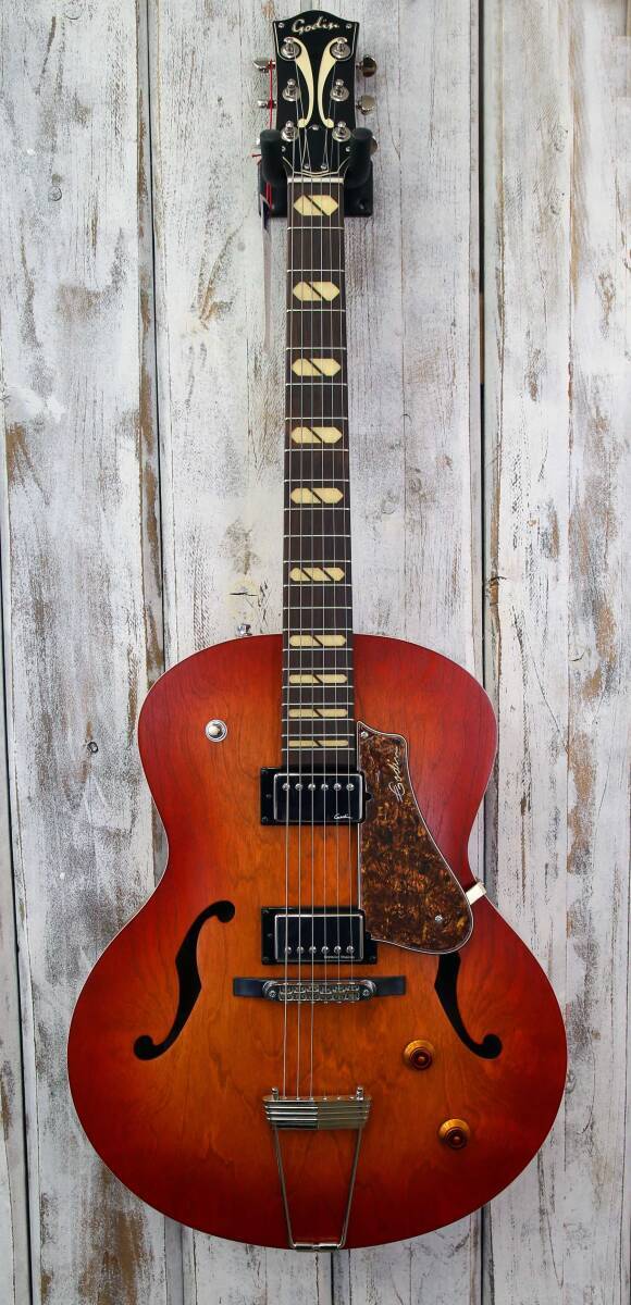 ギター Godin 5th Avenue 5th Avenue CW Kingpin II HB Cognac Burst | Godin Guitars