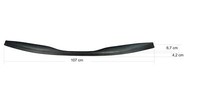OmniPower® Ladekantenschutz Schwarz FüR Honda Civic Viii SchräGheck Typ:Fk 2006-