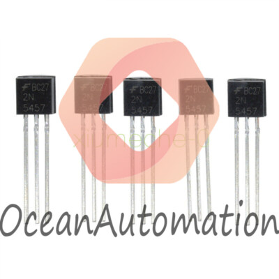 5PCS 2N5457 FSC JFET N-CH 25V 625MW TO92 NEW | eBay