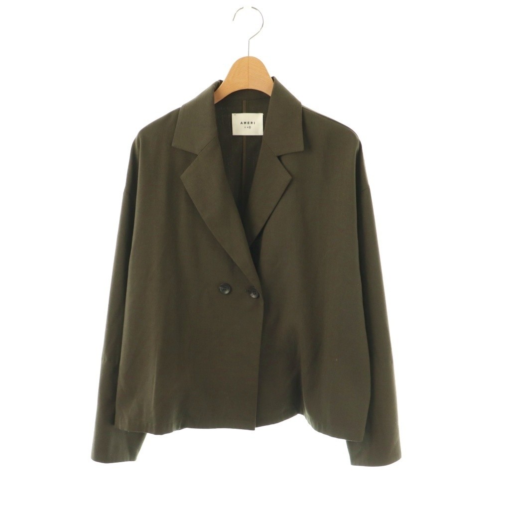 Ameri VINTAGE Overshirt Jacket F Dark Brown Butto… - image 1