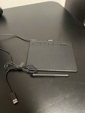 Wacom Stifttablett mit drucksensitivem Stift,  für Windows, Mac, Medium, schwarz