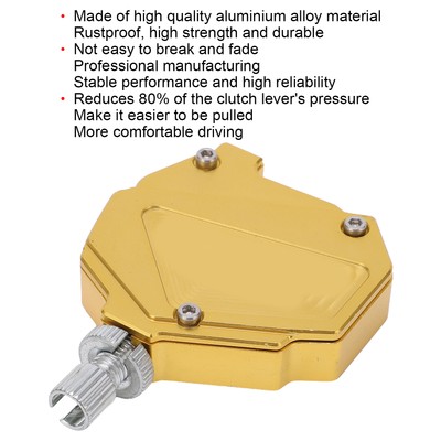 Clutch Economizer Gold Universal Motorrad Stunt Kupplungshebel Easy Pull LIF