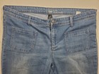 Gap High Rise ’70s Flare Jeans Medium Wash Patch Pocket Denim  - Size 18 — photo 3