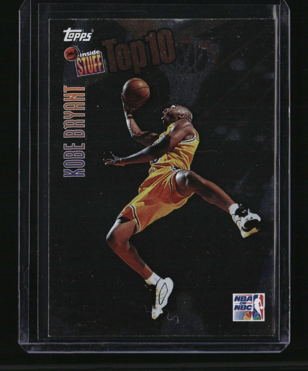 1997-98 Topps #IS9 Kobe Bryant NBA Inside Stuff Top 10 | eBay