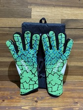 Sondico Blaze Goalkeeper Gloves Green / Blue Junior Size 6 New