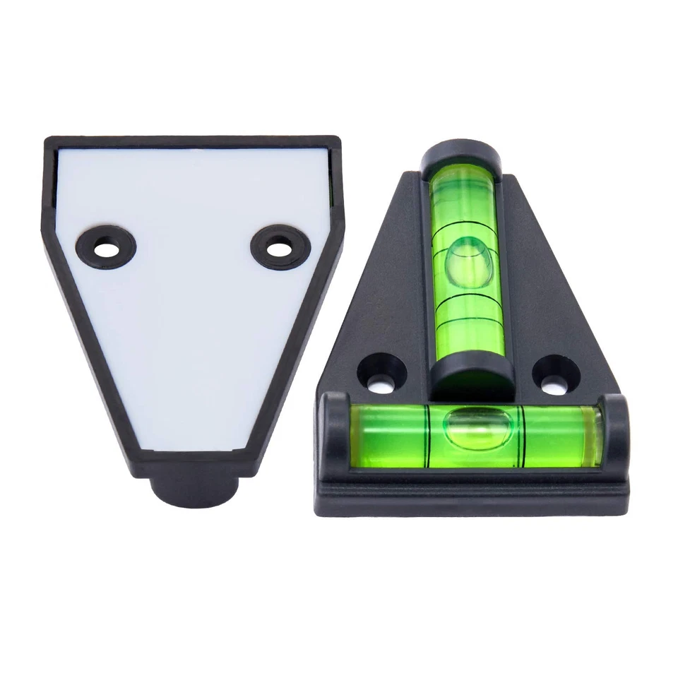 4PCS RV T Level Bubble Levels Cross Check Bubble Two ways Multipurpose Spirit... - Image 3 of 4