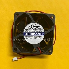 JF0625S2H-R 6025 DC24V 0.17A 6CM 2-Wire CPU Inverter Cooling Fan