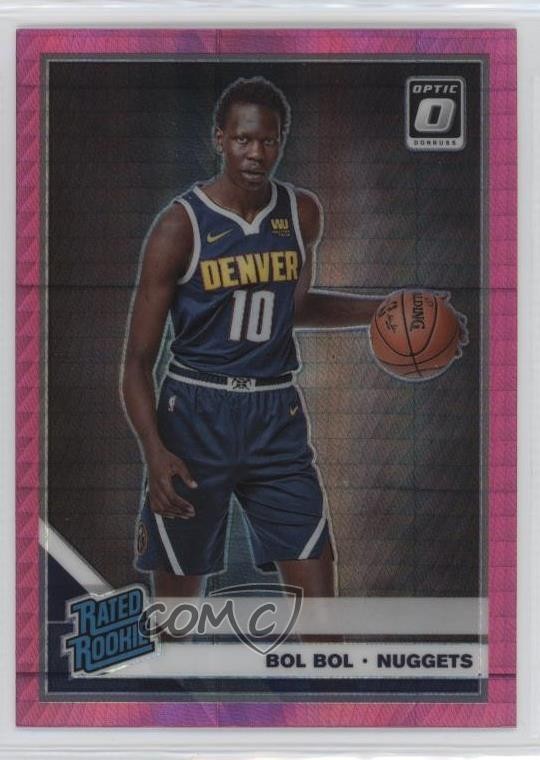 2019-20 Panini Donruss Optic Rated Pink Hyper Prizm Bol Bol #162 Rookie RC 1f74