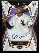 2019 Topps Five Star Eloy Jimenez Purple Auto RC /50 White Sox Stud 🔥🔥