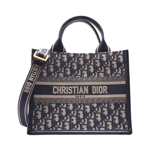 Petit fourre tout Dior bleu oblique broderie/livre mollet M1325CZBB 117065360