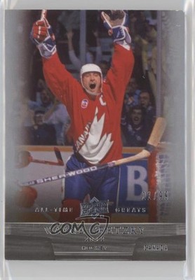 2012 Upper Deck UD All-Time Greats 21/99 Wayne Gretzky #71 HOF 7o1