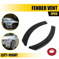 Fender Front Door Evo Cover Sticker For Mitsubishi Lancer Spoiler Vent Fender Front Door Evo Cover Sticker For Mitsubishi Lancer Spoiler Vent