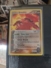 Pokémon Groudon Call of Legends Holo Rare 6/95 100 HP Basic English