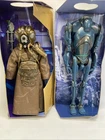 VTG Star Wars 2002 Hasbro Action Figures ZUCKUSS Bounty Hunter & Battle Droid