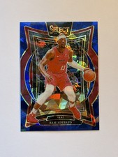 2024-25 Panini Select - Concourse Bam Adebayo #15 Blue Cracked Ice Prizm