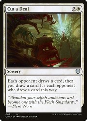 Cut a Deal 63/208 Phyrexia: All Will Be One Commander MTG
