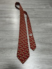 Hermes Tie Silk Tiger Animal France 100 Silk