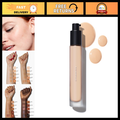 Sheer to Medium Coverage Skin Tint - Lightweight, Radiant Finish, Niacinamide, F