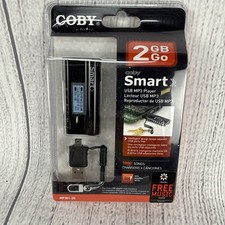 UPC 716829731048 product image for Coby MP301 Black ( 2 GB ) Digital Media Player New Sealed | upcitemdb.com