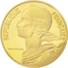 [#91980] Coin, France, 20 Centimes, 1968, MS(65-70), Aluminum-Bronze, KM:P395