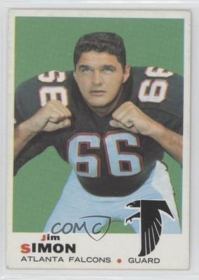 1969 Topps Jim Simon #184 Rookie RC 0c4
