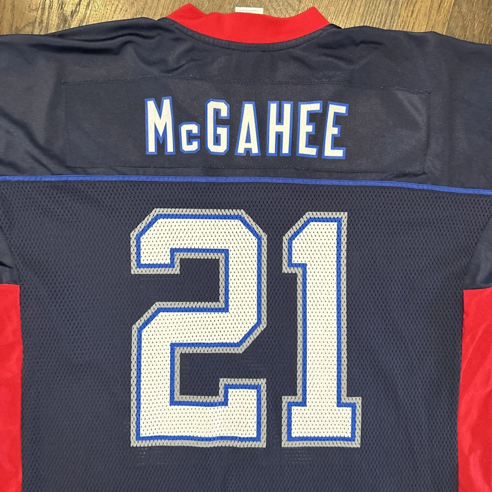 Футболка мужская Buffalo Bills большая Willis McGahee Reebok синяя - Изображение 4 из 4