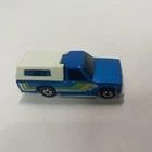 Vintage Hot Wheels Blackwalls 1984 Blue X-15 Crack-Ups Pick Up Truck