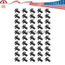50x Bumper Fender Liner Push Clips For Mitsubishi Mirage G4 2017-2023