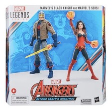 Marvel Legends Series: Hasbro 2023 Avengers MARVELS BLACK KNIGHT & SERSI 4+ New!