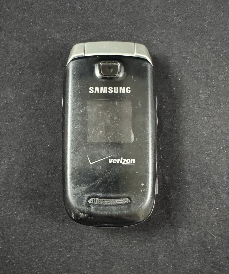 Samsung SCH-U430 Black/Silver Verizon Flip Cell Phone - Image 3 of 4