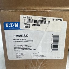 Eaton 3MMBSK Bussed Spacer for Stacks 1200A, New In Box