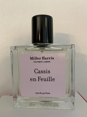 Eau de Parfum Cassis en Feuille von Miller Harris 50 ml ein Mal getestet