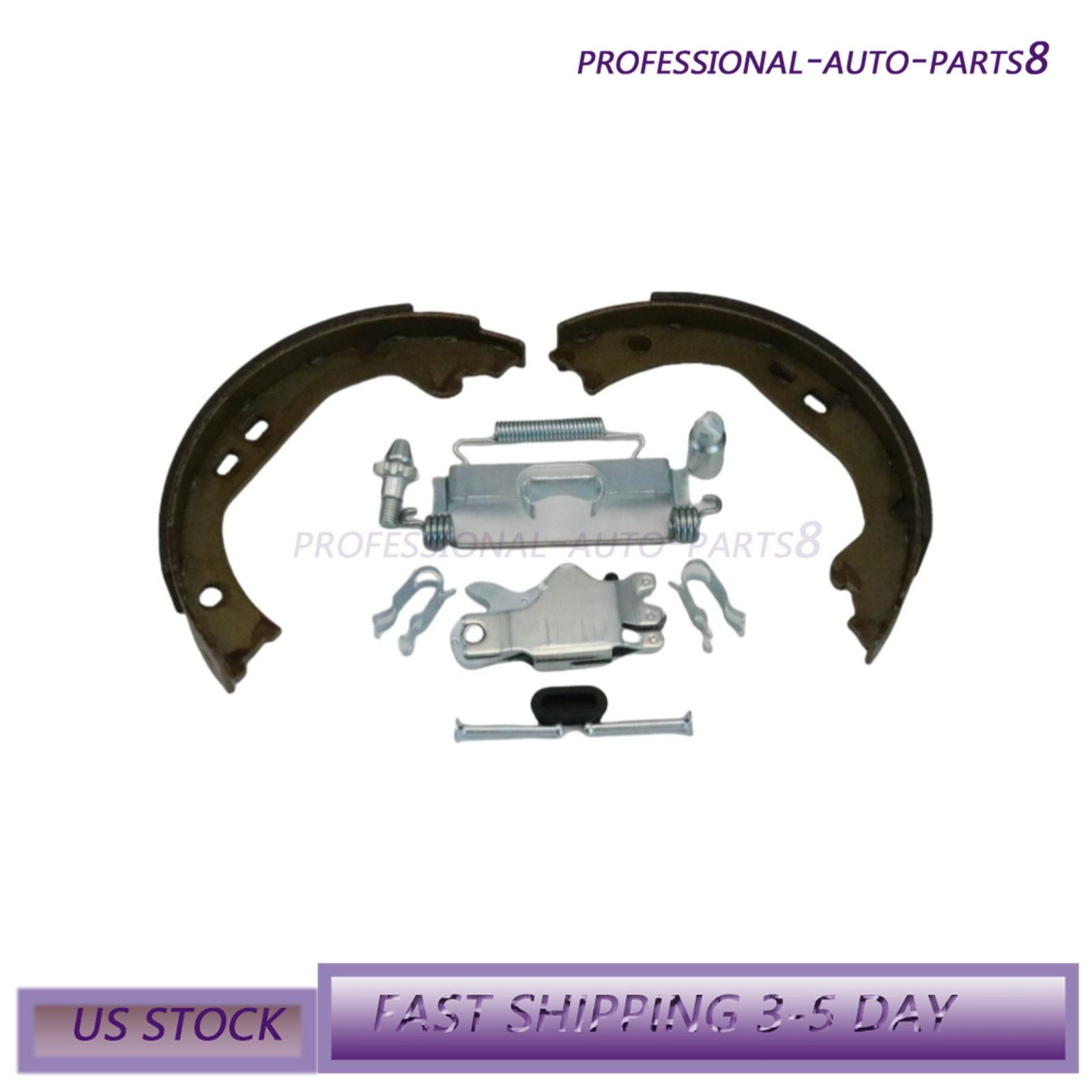 Fits Maserati Ghibli Quattroporte New Parking Brake Shoes & Accessory Fastener
