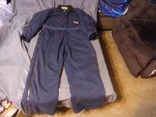 CE Schmidt Coveralls Mens MED. Short 40 42 Durable Workwear Navy Blue