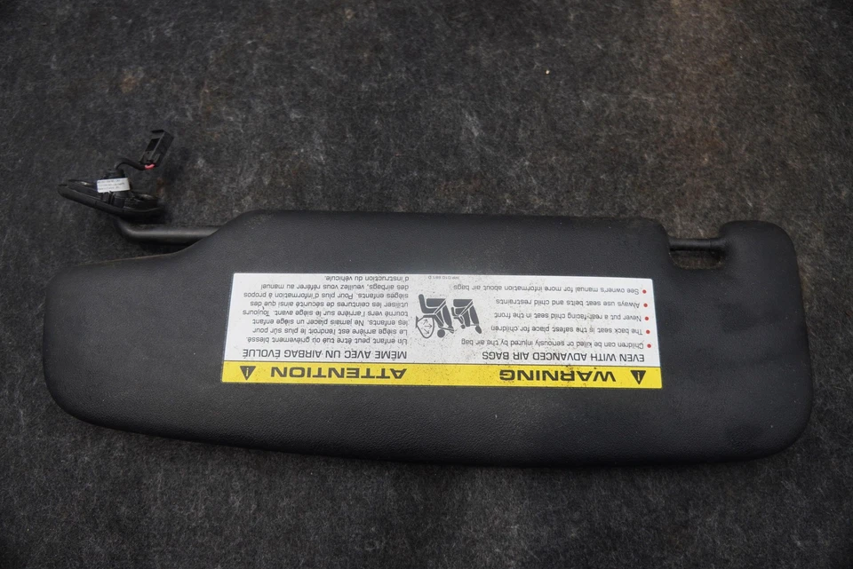 Espejo parasol para pasajero derecho negro 982857552BC Porsche 718 Cayman 982 Foto 3 de 4