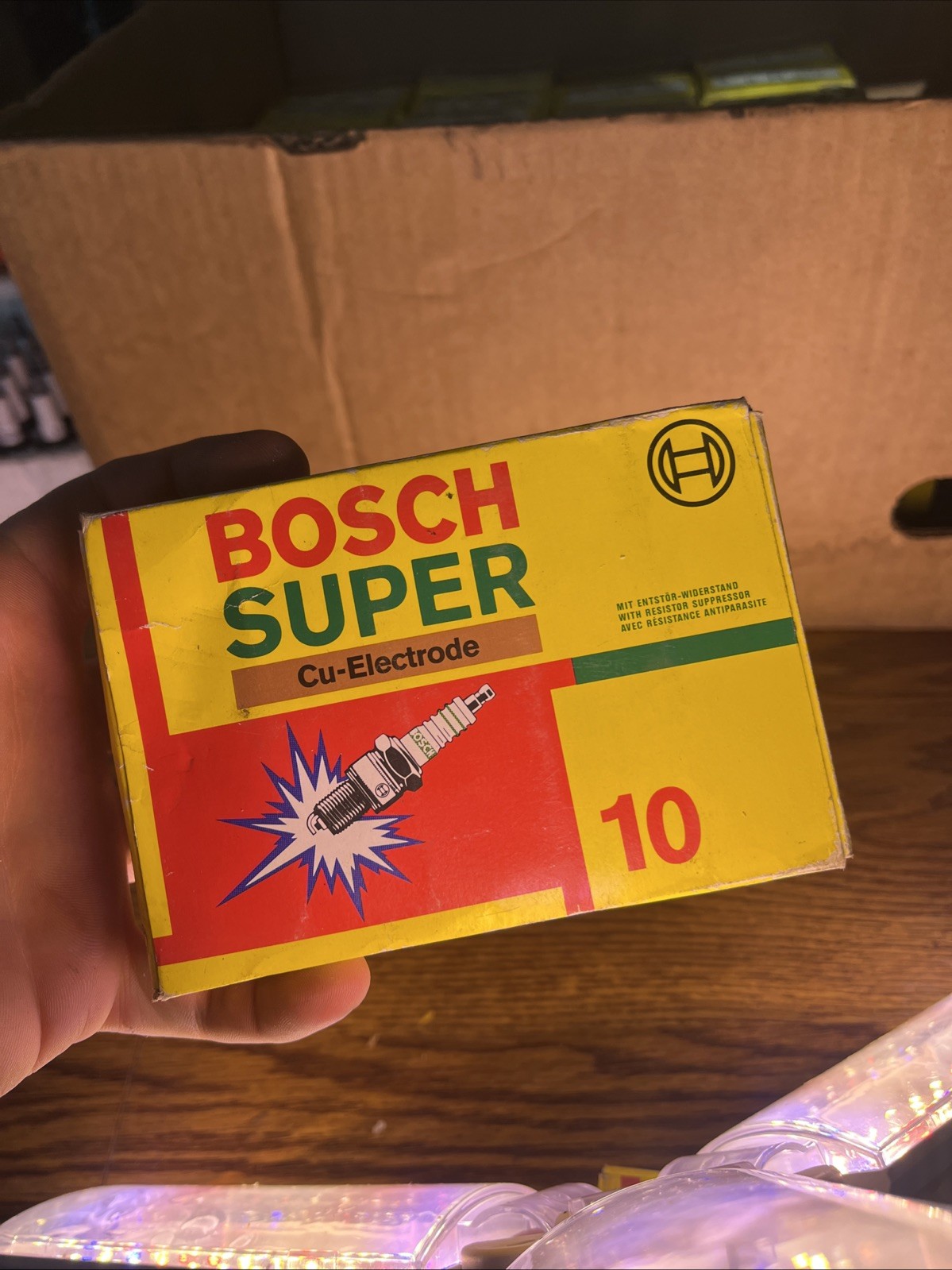 Bosch Super Spark Plug 10 - HR9DC / 7578 - For MBZ 190E, 260E, 300E  More