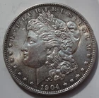 1904 O Morgan Dollar Silver